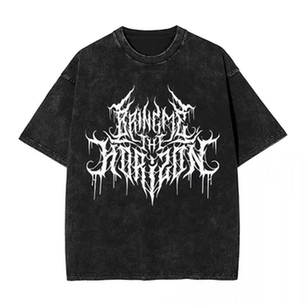 Vintage Summer Clothing Men - Kaos Pria BMTH Bring Me The