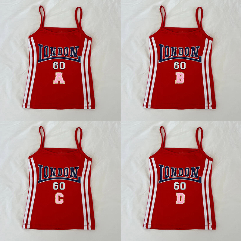 Summer Clothing London - Tank Top Wanita Seksi Y2k Pakaian