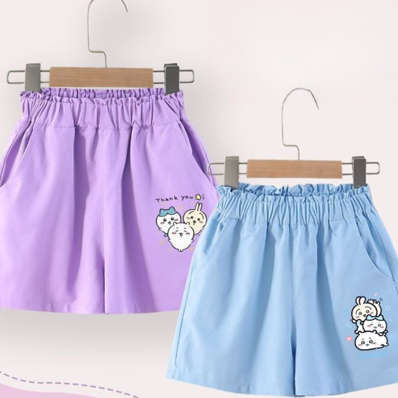 Summer Clothing Looks - Celana Pendek Pakaian Anak-anak Anime Kartun