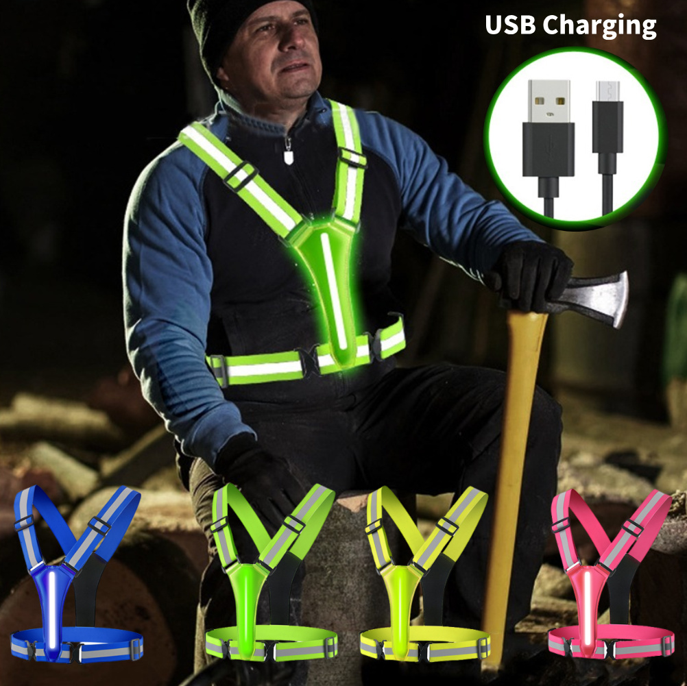 Summer Nights Clothing - Rompi Lari LED USB Dapat Diisi