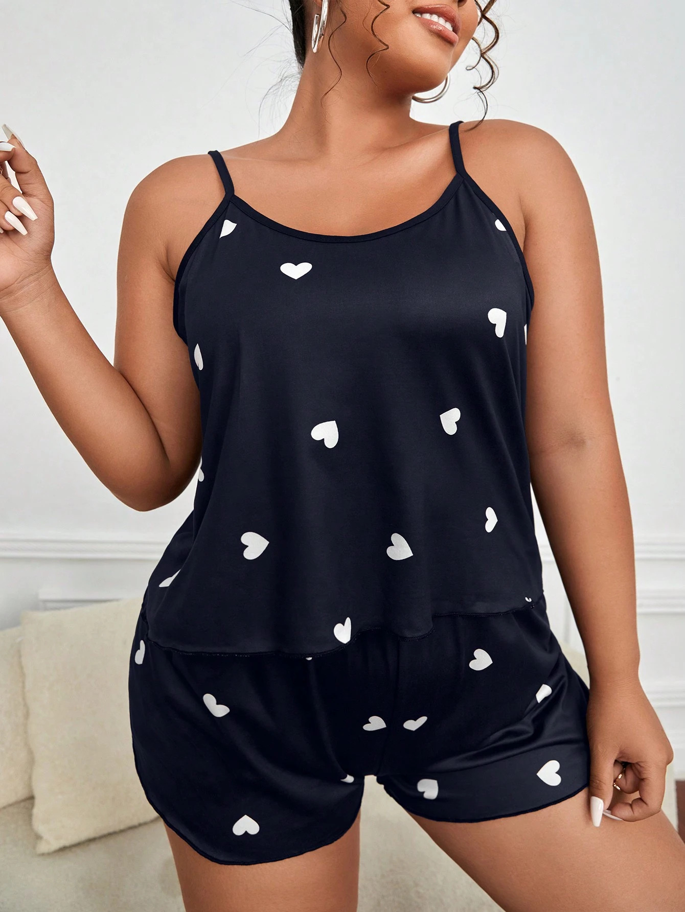 Summer Clothing Types - Set Piyama 2 Potong untuk Wanita