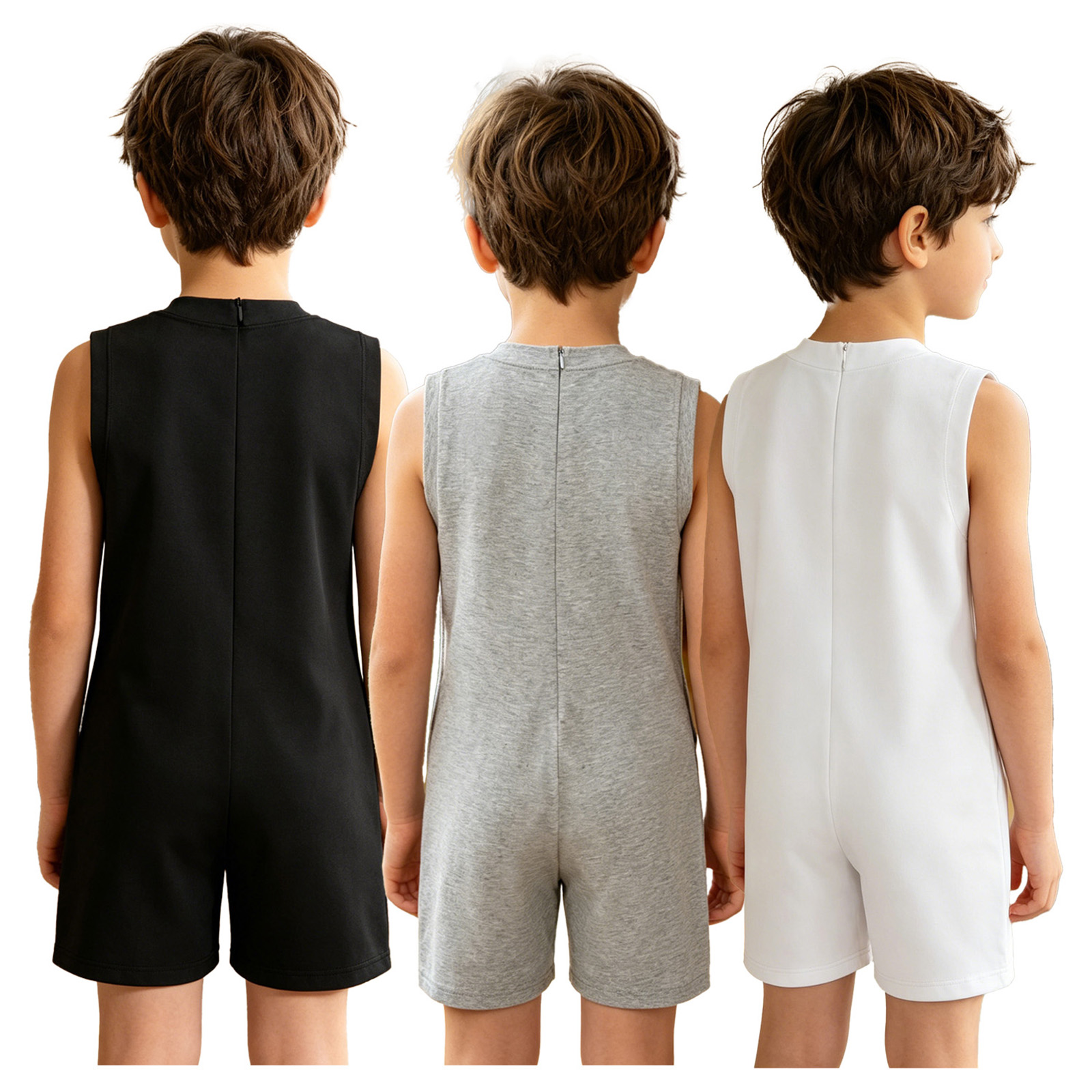Summer Clothing Kids Boys - 3pcs Pakaian Anak Laki-laki Perempuan Autisme