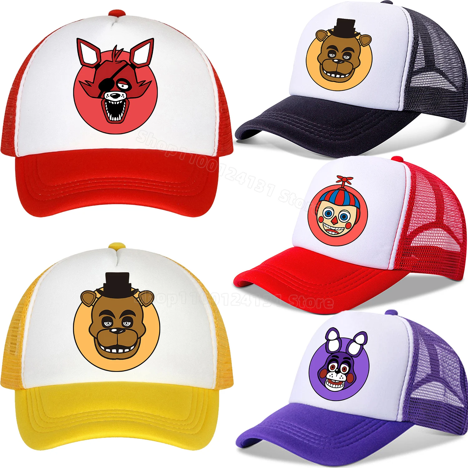Topi Bisbol Five Nights At Fre - Summer Nights Clothing ulasan dan harga