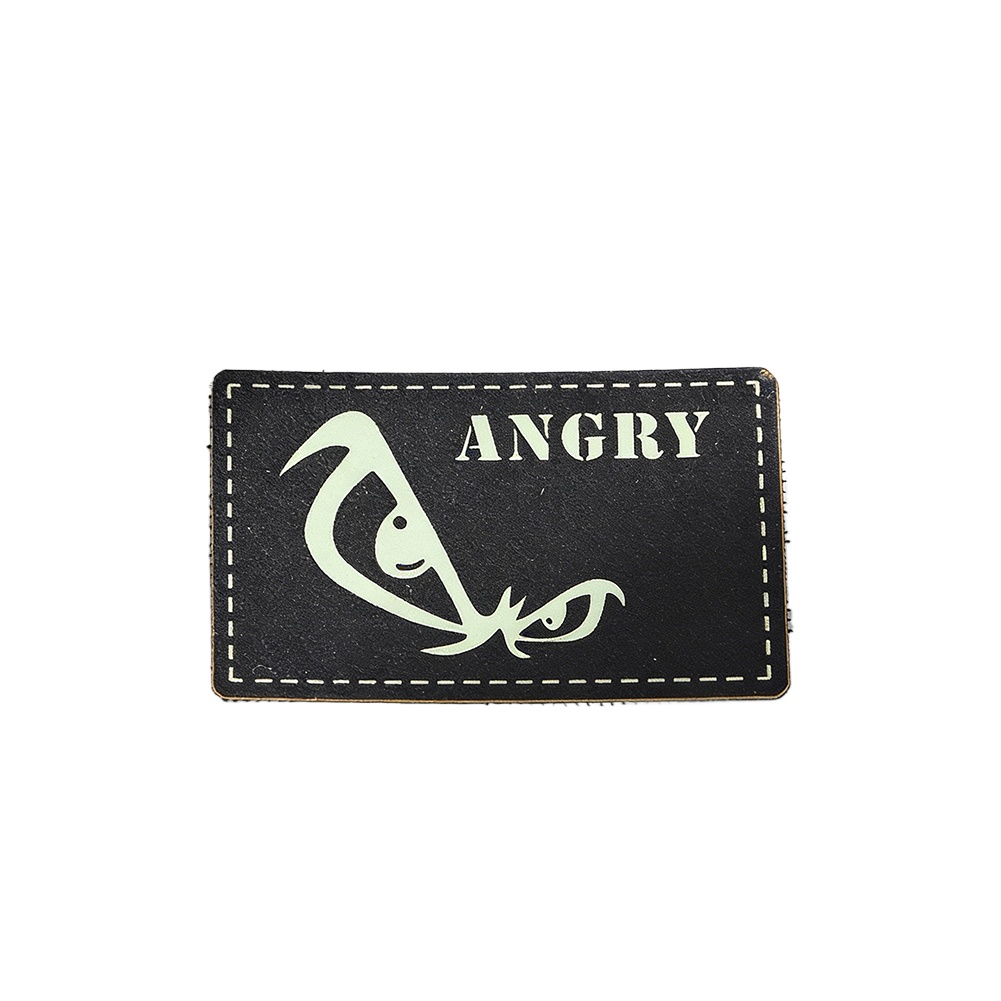 ANGRY Patch PVC Bercahaya Dala - Summer Nights Clothing ulasan dan harga