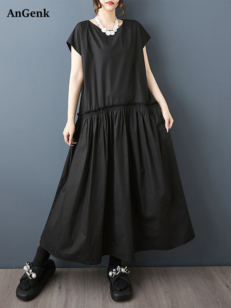 Gaun Tanpa Lengan Vintage Hita - Summer Clothing Drawing ulasan dan harga