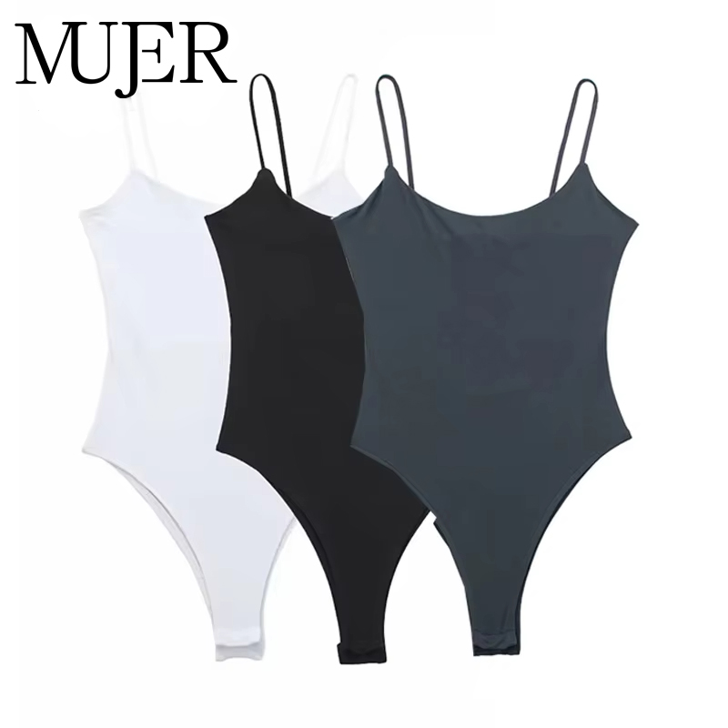 MUJER Lingerie Bodysuit Ketat  - Summer Clothing Zara ulasan dan harga