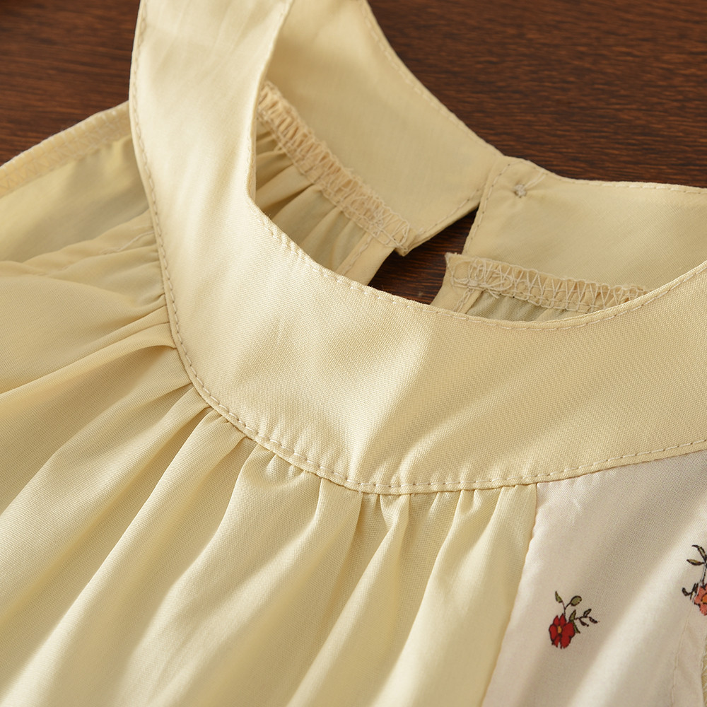 Gaun Anak Perempuan Motif Samb - Summer Clothing Drawing ulasan dan harga