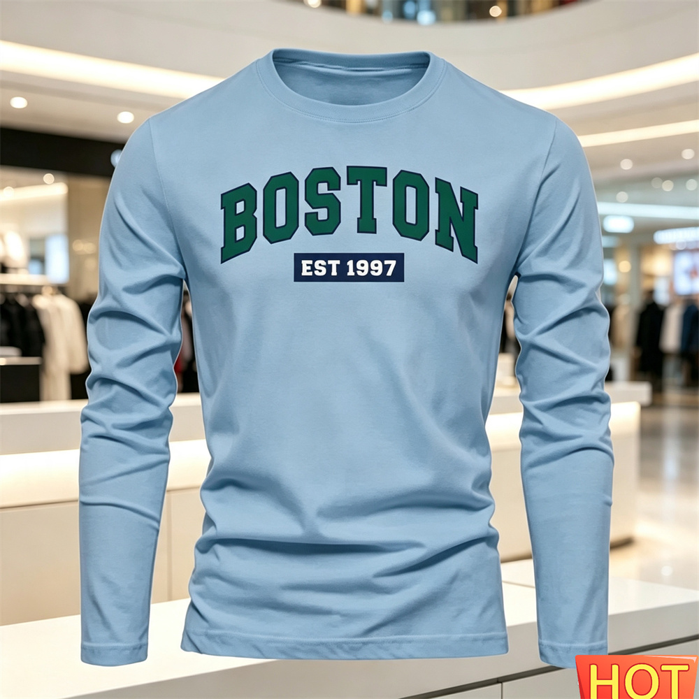 Kaos Lengan Panjang Pria Musim - Summer Clothing Types ulasan dan harga