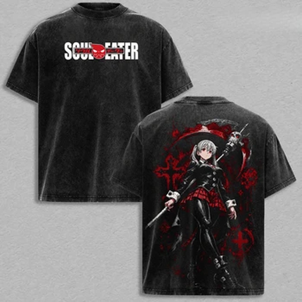 Kaos Anime Soul Eater MAKA ALB - Vintage Summer Clothing Men ulasan dan harga