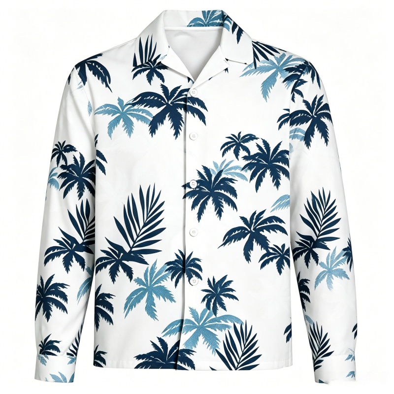 Kemeja Hawaii Lengan Panjang u - Beach Shirt Hawaiian ulasan dan harga