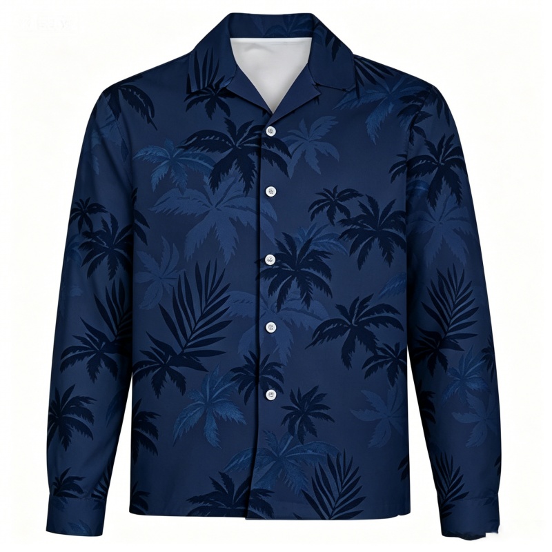 Kemeja Hawaii Lengan Panjang u - Beach Shirt Hawaiian ulasan dan harga