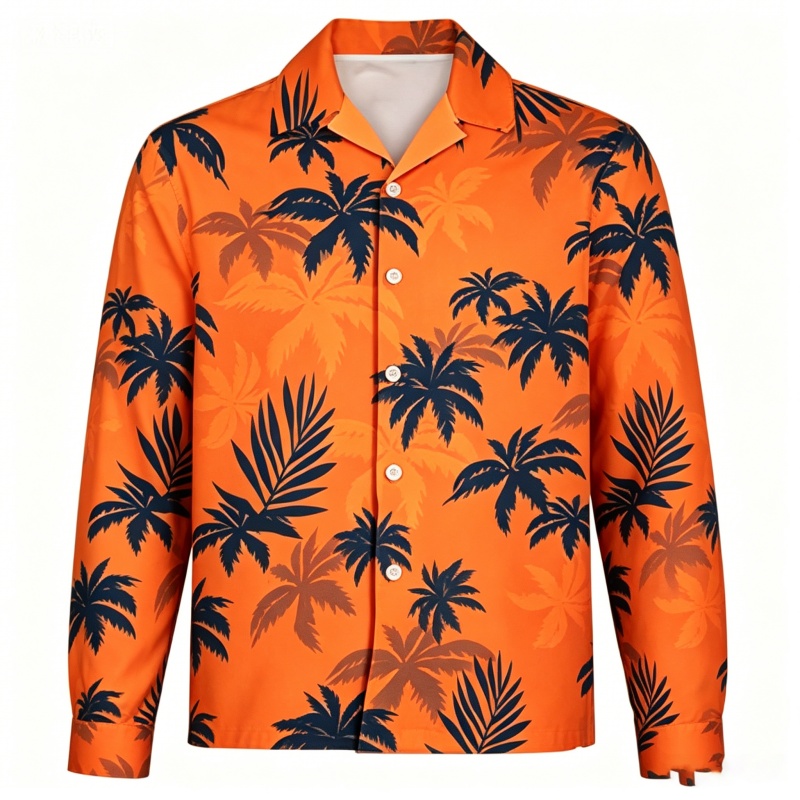 Kemeja Hawaii Lengan Panjang u - Beach Shirt Hawaiian ulasan dan harga