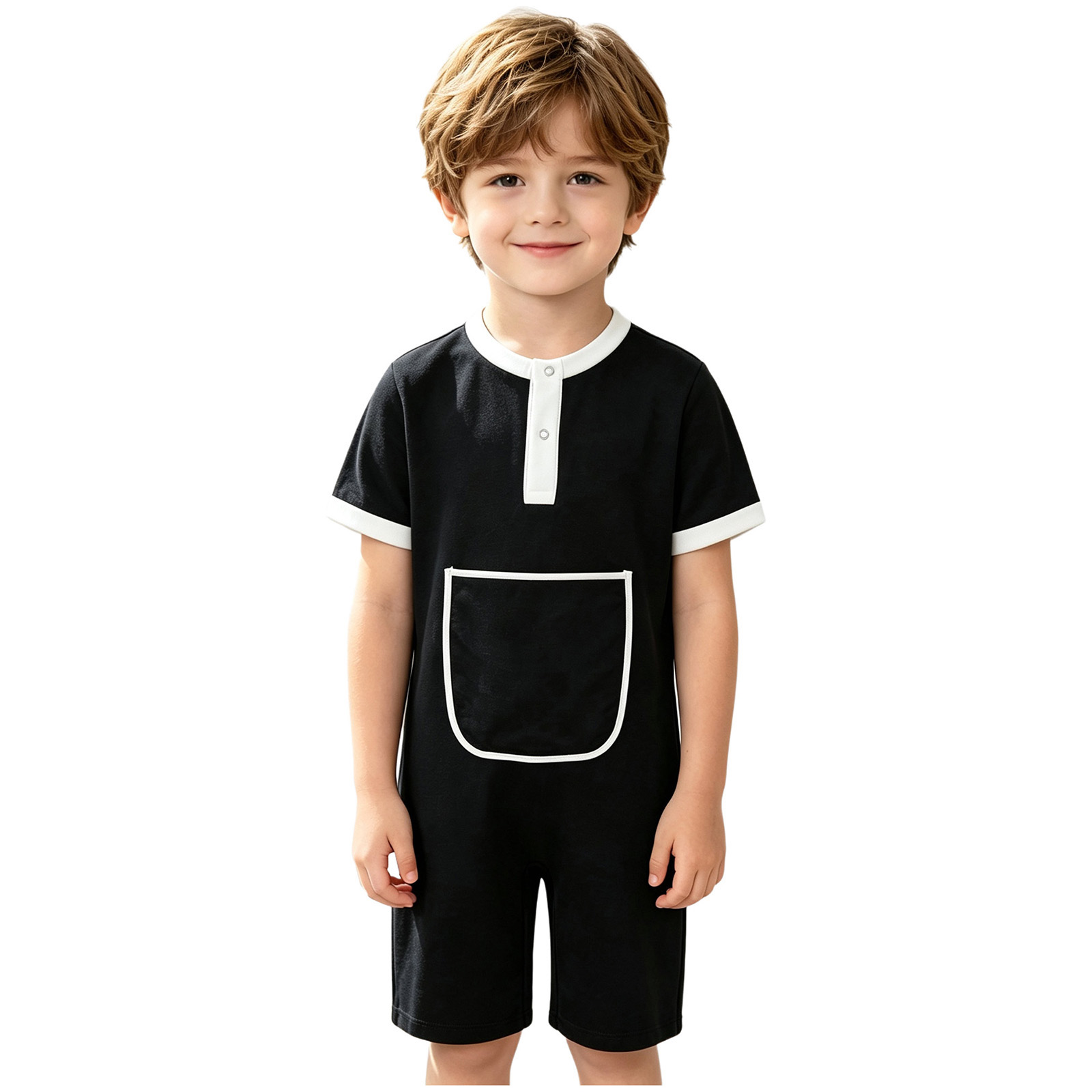 Jumpsuit Anak Laki-laki Peremp - Summer Clothing Kids Boys ulasan dan harga