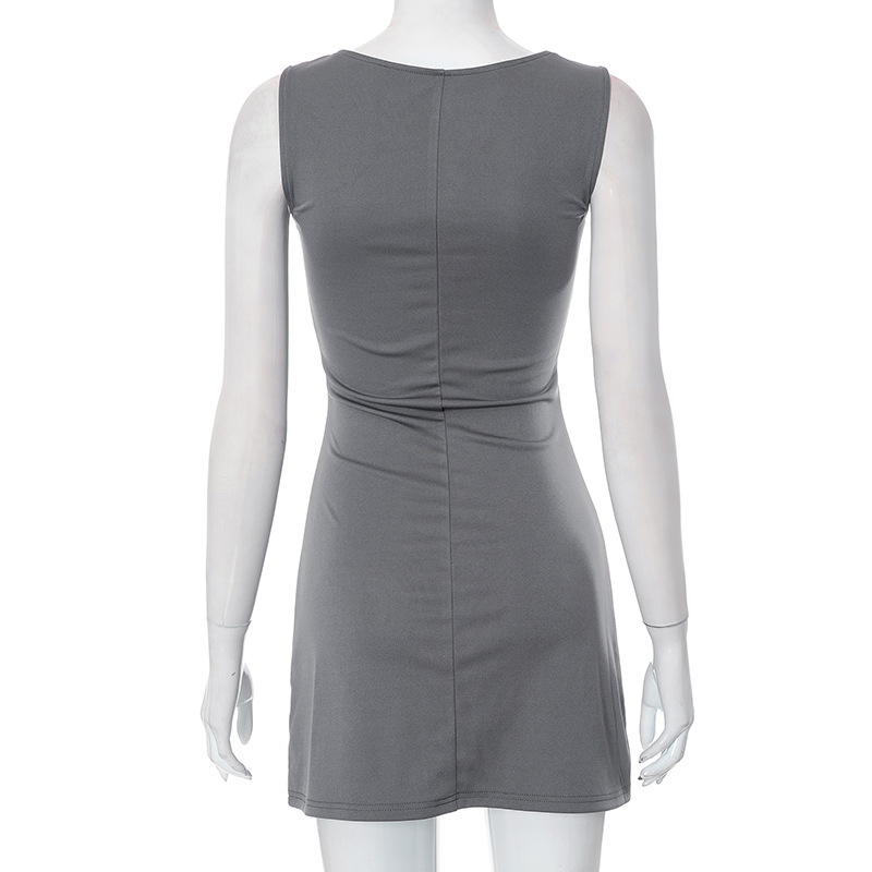 Gaun tanpa lengan rajut wanita - Summer Clothing Zara ulasan dan harga