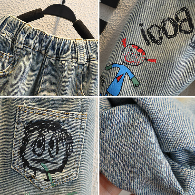Celana Jeans Bayi Laki-laki un - Summer Clothing Drawing ulasan dan harga