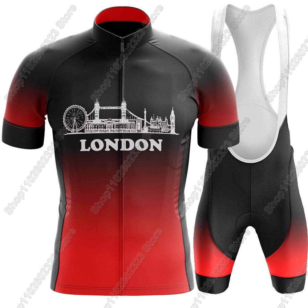 Jersey Bersepeda Tim London 20 - Summer Clothing London ulasan dan harga