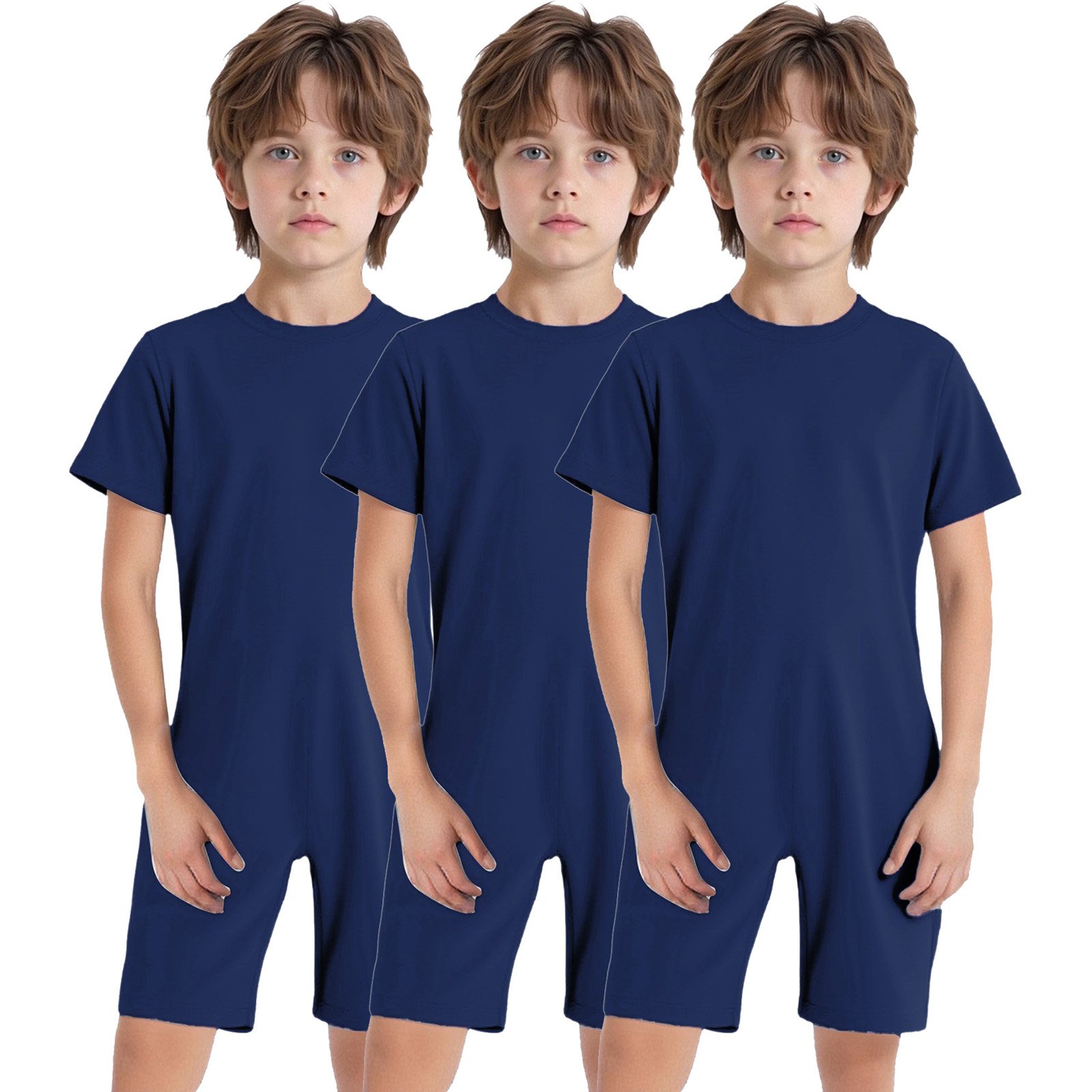 3Pcs Pakaian Adaptif Khusus An - Summer Clothing Kids Boys ulasan dan harga