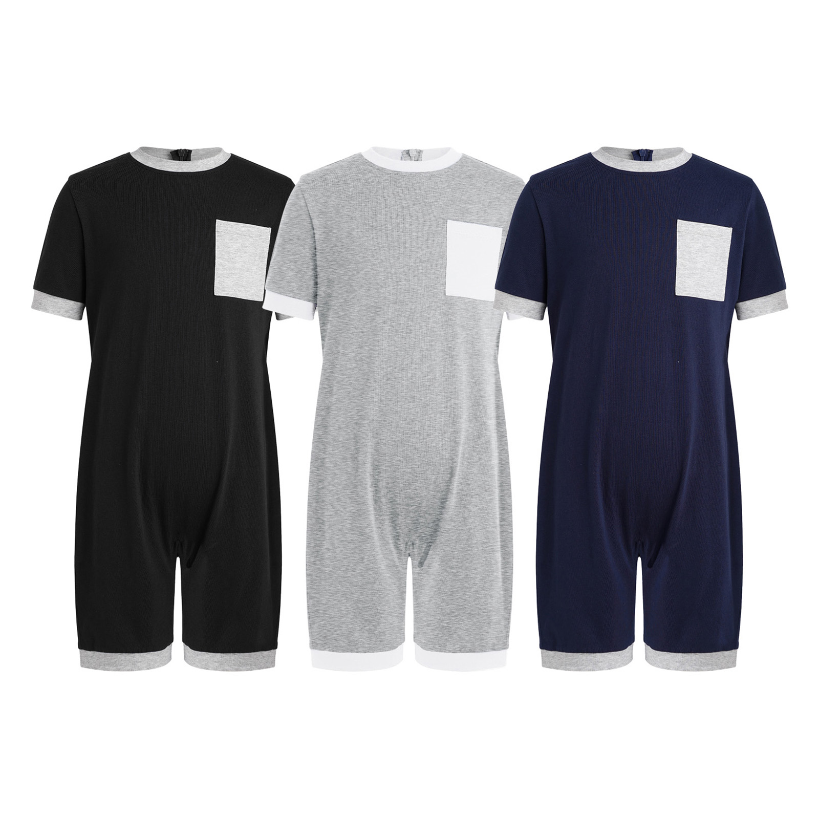 3Pcs Pakaian Adaptif Kebutuhan - Summer Clothing Kids Boys ulasan dan harga
